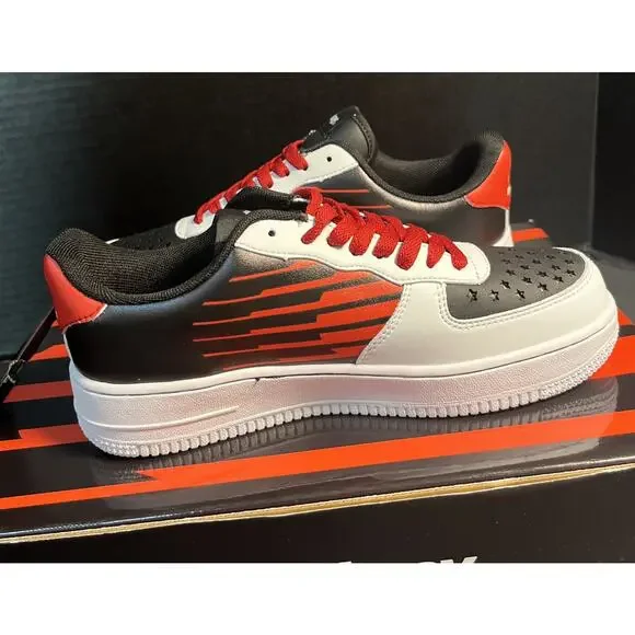 Speedway CUSTOM Shoe Surgeon 52 Sneakers Black/Red/White Low  display picture 2